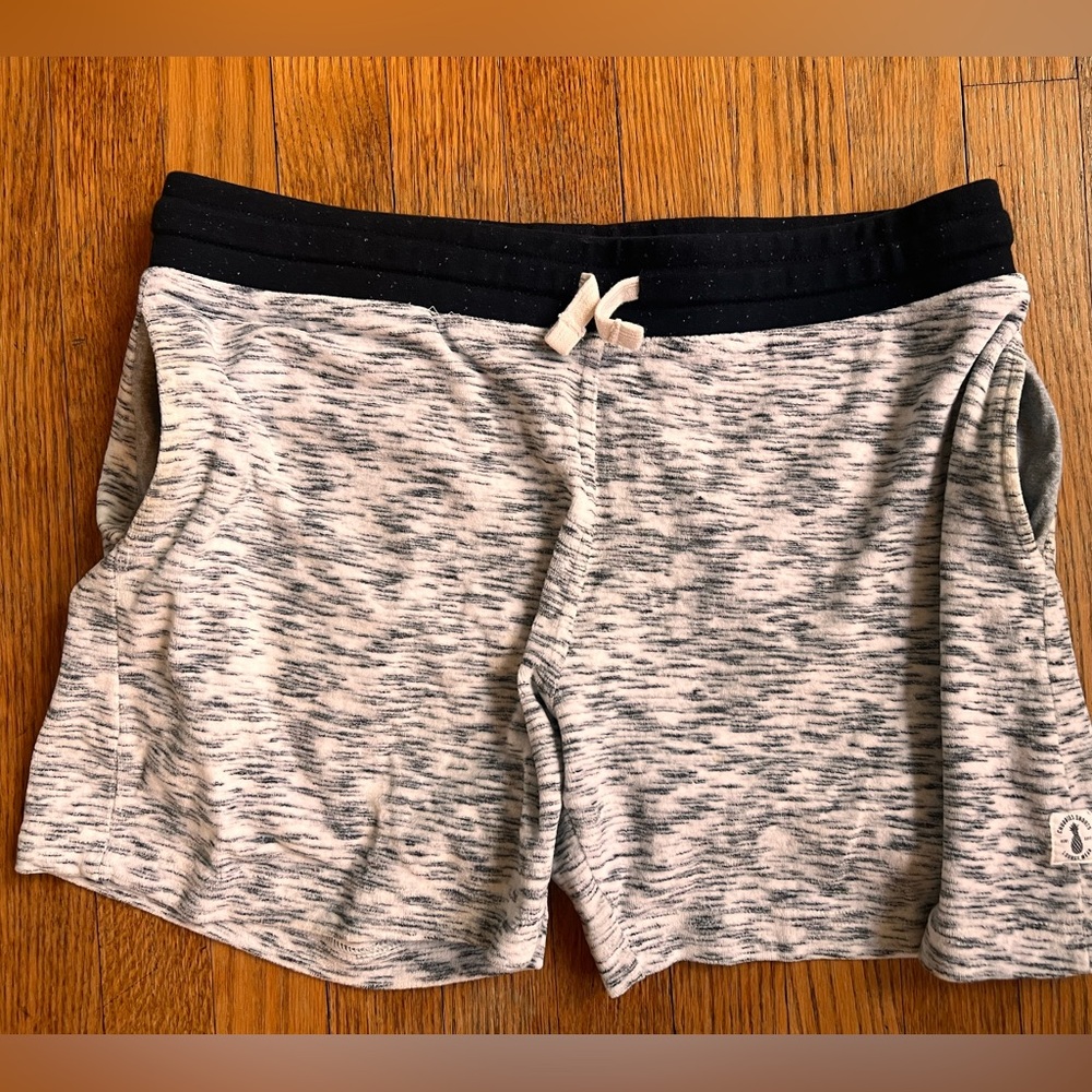 Gray And Black Patterned Velour Super Soft Shorts - image 6